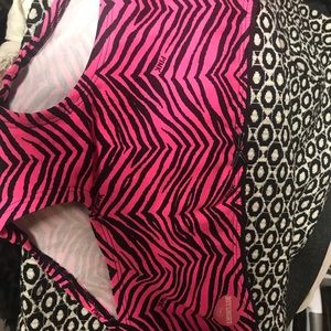 Ever worn pink zebra boyshort underwear